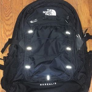 Black northface backpack - like new!